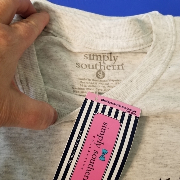 NWT Simply Southern shirt - Picture 5 of 5